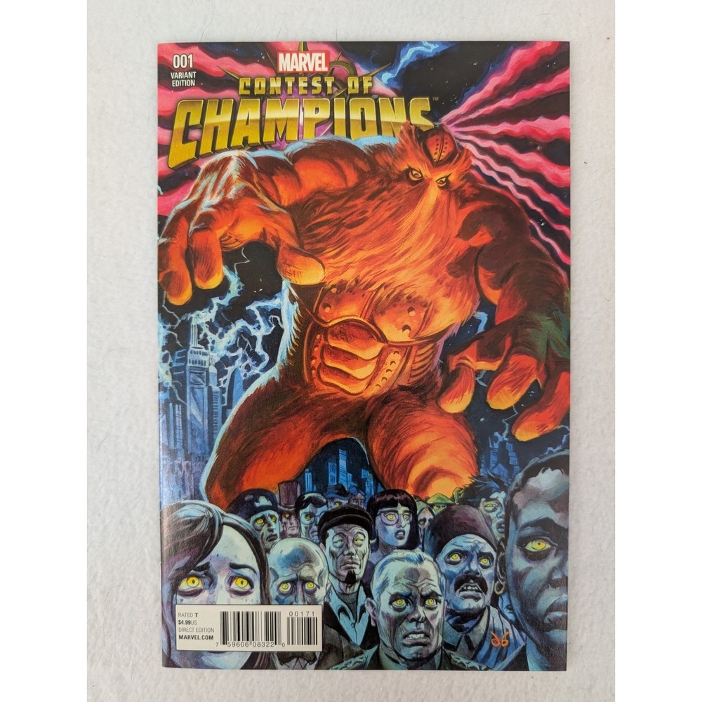 Marvel Contest of Champions‎ #1 Brereton Kirby Monster Variant 1:10 White Fox NM
